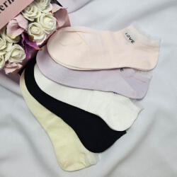 Aura Via Női titokzokni, anyagában mintás-fodros szélű 5 pár/cs 38-41 63674