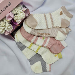 Aura Via Női titokzokni, anyagában mintás 5 pár/cs 35-38 63678