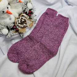 Aura Via THERMO női zokni melír színekben 35-38, Mályva 63736