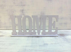 Fa "Home" felirat talppal fehér 25cm (CCR19081_FEH)