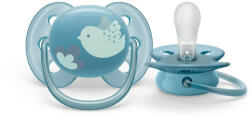 Philips SCF092/04 Játszócumi Ultrasoft Premium 6-18hó kék, 1 db (SCF092/04) - vital24