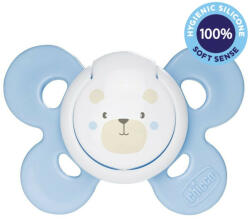 CHICCO Cumisüveg Physio Comfort szilikon 2-6h fiú - mackó 1 db