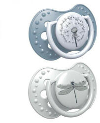 LOVI Soothing Soother Dynamic Botanic 3-6m 2 db - fiú - vital24
