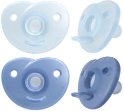 Philips Avent SCF099/21 Soothie szilikon játszócumi 0-6 hó fiús - 2 db (SCF099/21) - vital24
