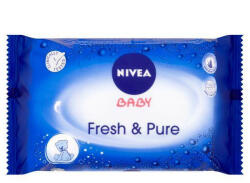 Nivea Baby Fresh&Pure 63 db - nedves törlőkendők