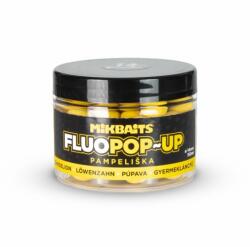Mikbaits POP-UP FLUO BOJLI 150ml - GYERMEKLÁNCFŰ PAMPELISKA 10mm