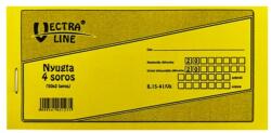 Vectra-line Nyomtatvány nyugta VECTRA-LINE 4 soros 20 db/csomag - forpami