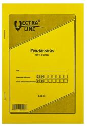 Vectra-line Nyomtatvány pénztárzárás VECTRA-LINE A/5 50x2 lapos - forpami