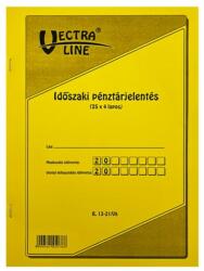 Vectra-line Nyomtatvány időszaki pénztárjelentés VECTRA-LINE 25x4 (KX01005) - forpami