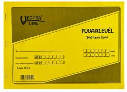 Vectra-line Nyomtatvány fuvarlevél VECTRA-LINE 50x3 vegykezelt - forpami