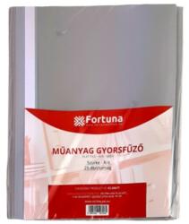 Fortuna Gyorsfűző FORTUNA műanyag szürke 25 db/csomag (FO00094) - forpami