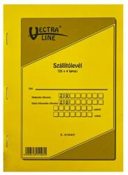 Vectra-line Nyomtatvány szállítólevél VECTRA-LINE A/5 25x4 álló - forpami