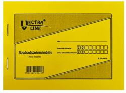 Vectra-line Nyomtatvány szabadságengedély VECTRA-LINE 50x2 vegykezelt - forpami