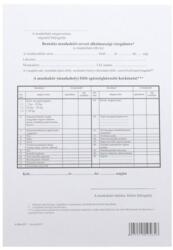 Nyomtatvány beutalási munkaköri orvosi alkalmassági vizsgálatra A/4 (22141) - forpami