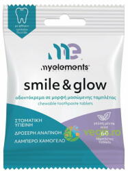 MYELEMENTS Smile&Gow pentru Ingrijire Dentara 60tb masticabile