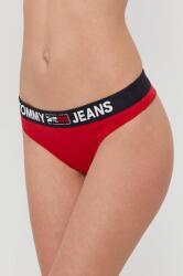 Tommy Jeans tanga piros - piros M - answear - 8 390 Ft