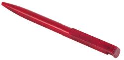BLUERING Golyóstoll 0, 8mm, nyomógombos műanyag piros test, S88, Bluering® írásszín piros (BR897961STAR)
