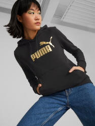 PUMA ESS+ Metallic Logo Hoodie TR Hanorac Puma | Negru | Femei | S