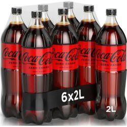 Coca-Cola Bautura Carbogazoasa 6 x 2 L, Coca Cola ZERO ZAHAR (5942321000831)