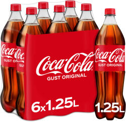 Coca-Cola Bautura Carbogazoasa 6 x 1.25 L, Coca Cola Original (5942321000770)