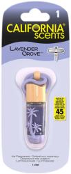 California Scents - Car Air Freshener - Hanging Perfume Bootle for Vehicle Interior - Lavender Grove (KF2319265)