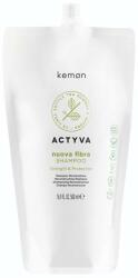 Kemon Sampon de Restructurare - Kemon Actyva Nuova Fibra Shampoo Pouch Bag, 500 ml