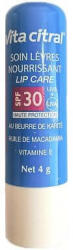 Balsam pentru buze cu SPF 30 Vita Citral, 4 g, Asepta