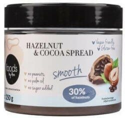Crema de alune de padure si cacao 30%, 250g, Foods By Ann