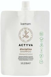 Kemon Sampon de Disciplinare - Kemon Actyva Disciplina Shampoo Pouch Bag, 100 ml