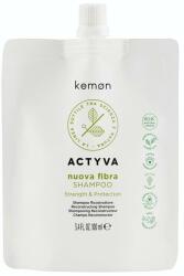 Kemon Sampon de Restructurare - Kemon Actyva Nuova Fibra Shampoo Pouch Bag, 100 ml