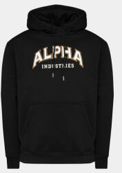 Alpha Industries Pulóver College 146331 Fekete Regular Fit (College 146331)