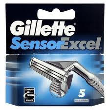 Gillette fej (5db/penge) érzékelő excel