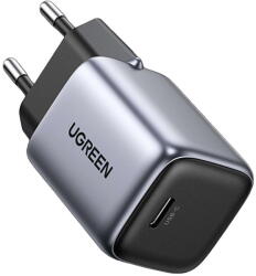 UGREEN Nexode "CD319" Quick Charge 30W GaN, 1 x USB Type-C 5V/3A Space Gray (25257) - vexio