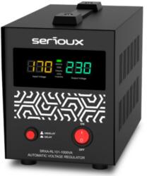 Serioux SRXA-RL101-1000VA feszültségstabilizátor relével, 1000VA, IP20, alacsony feszültség, túlfeszültség, rövidzárlat, túlmelegedés elleni védelem (SRXA-RL101-1000VA)