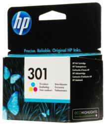 HP Cartus Cerneala Original HP 301, Tri-color, 3 ml, compatibil DeskJet 1000/1050/1055/2050/3050 (CH562EE)
