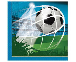 Decorata Party Szalvéta 33x33cm 20db foci, football (LUFI987037)