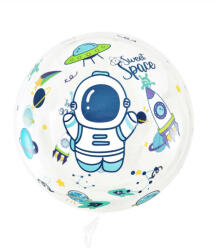 PartyPal Buborék lufi 18" 45cm Űrhajós (LUFI823230)
