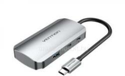Vention USB-C -> HDMI/3*USB3.0/RJ45/TF/SD/PD konverter (CNDHB) (CNDHB)