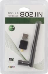 Fusion IEEE 802.11b|g|n wireless Wi-Fi USB adapter antennával (FUSWF150A)