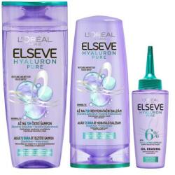 L'Oréal Elseve Hyaluron Pure set cremă de păr 300 ml + tratament de păr 102 ml + șampon 400 ml pentru femei