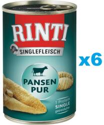 RINTI Singlefleisch Rumen Pure 6x400 g monoproteina rumen, pentru caini