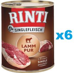 RINTI Singlefleisch Lamb Pure monoproteina miel 6x800 g pentru caini