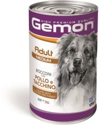Gemon Medium Adult kutyakonzerv - csirke, pulyka 1250 g - petissimo