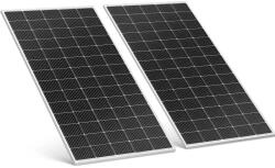MSW Erkély napelem rendszer - 600 W - 2 monokristályos panel - csatlakoztatható teljes készlet (S-POWER-P&P7)