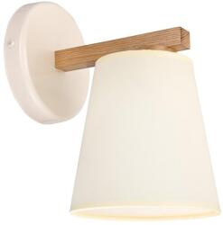 LAMKUR Aplică ELLIE 1xE27/15W/230V crem/stejar (LA49397)