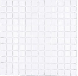 Mozaic piscină sticlă VP100PAT alb 31, 6x31, 6 cm