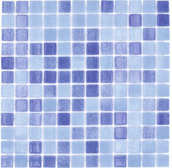 Mozaic piscină sticlă VP1158PAT albastru 31, 6x31, 6 cm
