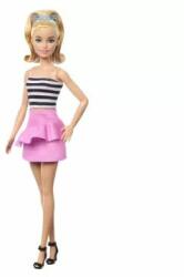 Mattel Barbie: Fashionista 65. évfordulós baba fekete-fehér csíkos topban
