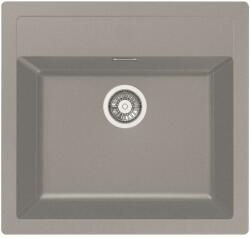 Franke Sirius chiuvetă tectonite 56x53 cm gri/grafit/onix 114.0476. 406 (1140476406) Chiuveta