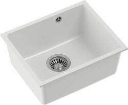 Quadron Alec chiuvetă din granit 46x37.5 cm alb HQA4640BIK (HQA4640BIK) Chiuveta